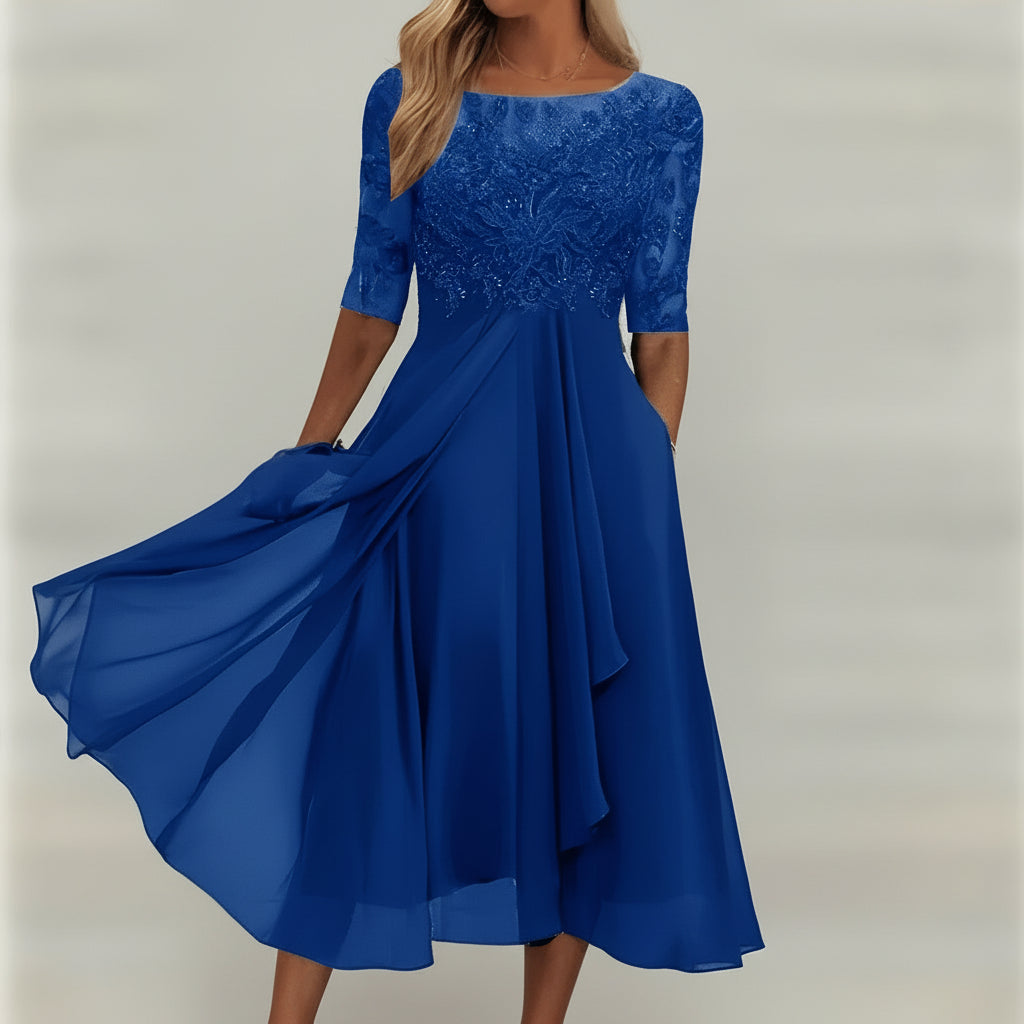 Womens Knit Fabric Casual Dress