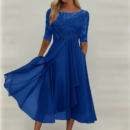 Womens Knit Fabric Casual Dress