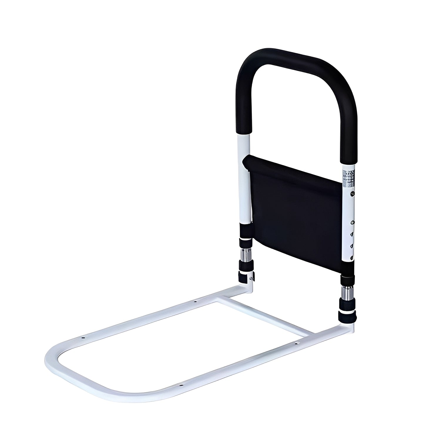 Adjustable Bedside Support Rail for Assisted Entry and Repositioning
