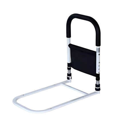 Adjustable Bedside Support Rail for Assisted Entry and Repositioning
