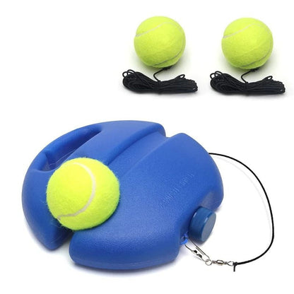 Tennis Rebound Ball Trainer with Adjustable Base for Solo Practice