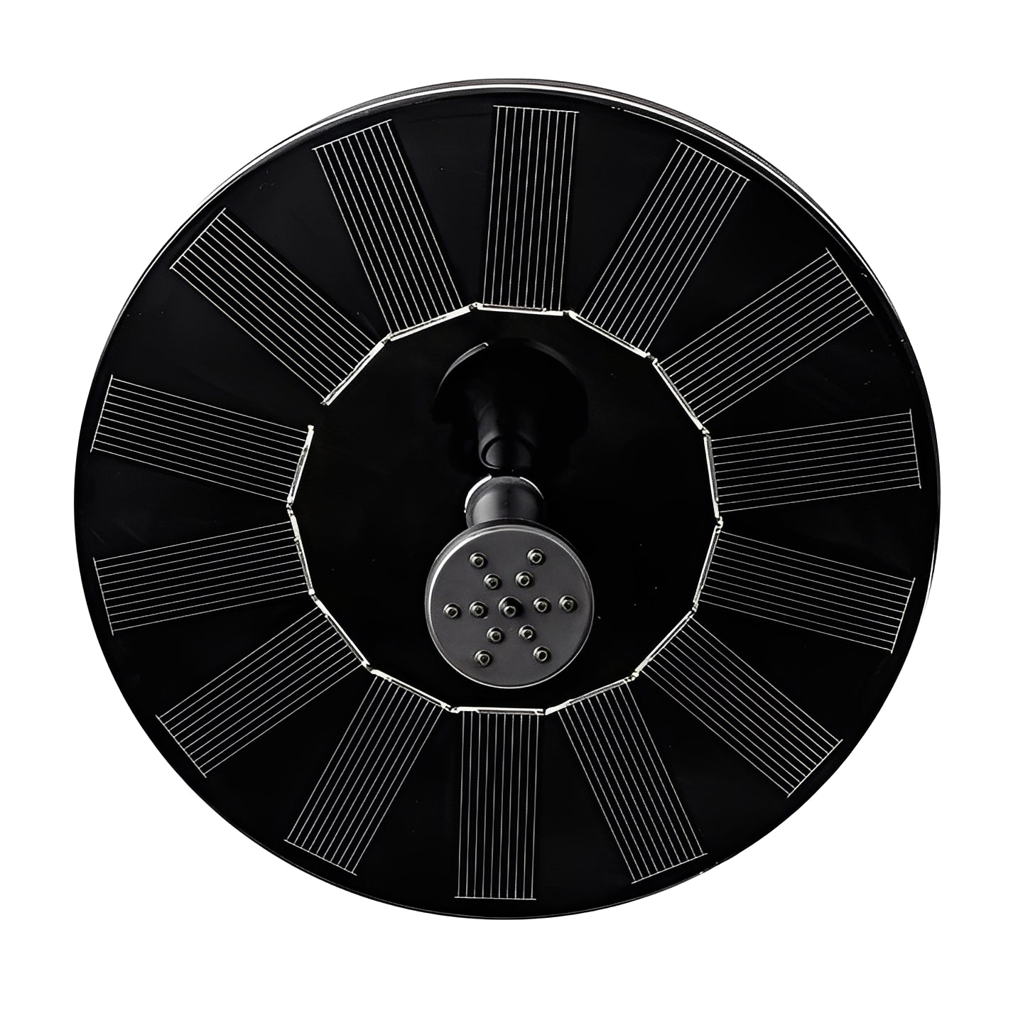 Floating Solar Fountain Pump for Bird Baths and Ponds
