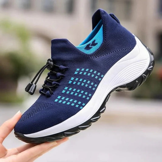 Supportive Sneakers with Wide Toe Box