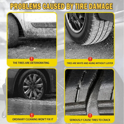 Tire Surface Wax Spray, Set of 2
