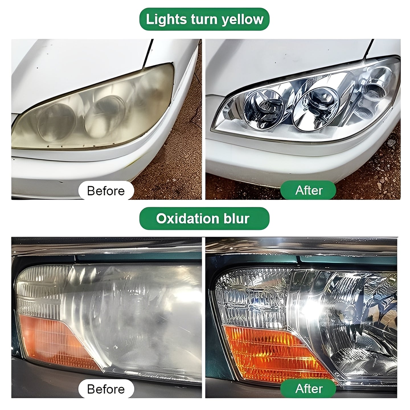 Headlight Lens Care Kit, Set of 2