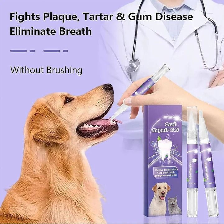 Dog Oral Gel for Teeth and Gum Care, Set of 3