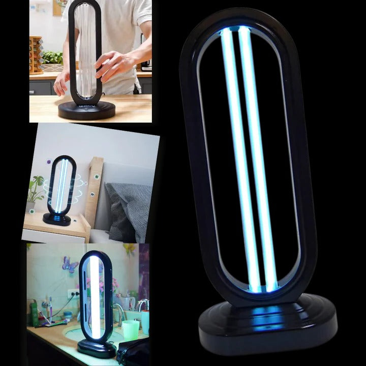 UV-C Light Bulb with Timer Control for Bed Bug Concern Areas