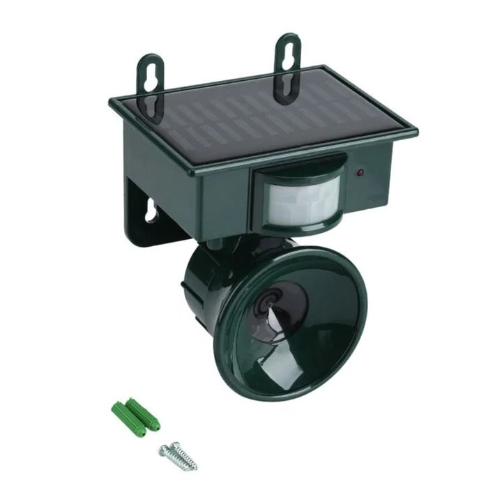 Solar Powered Bird Deterrent Device with PIR Motion Sensor