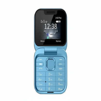Portable Foldable Phone with Dual SIM and Bluetooth