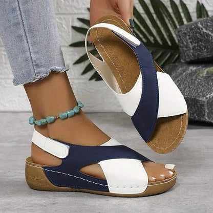 Casual Slip On Slides with Contoured Footbed and Textured Sole