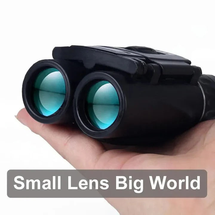 Foldable 40×22 Binoculars with Central Focus