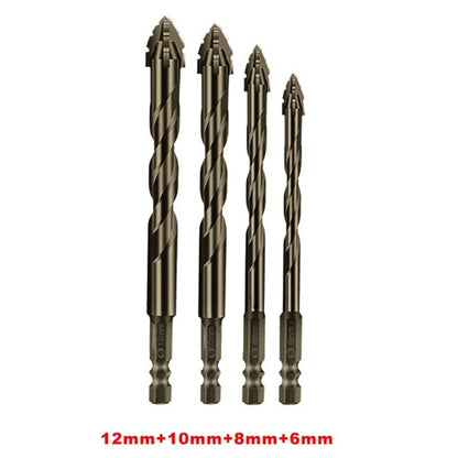 Heavy Duty Dry Drilling Eccentric Bit with Four-Edge Serrated Technology