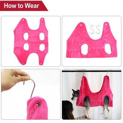Pet Grooming Hammock Comfortable Dog Hammock for Nail Trimming