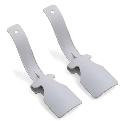Curved Clip On Shoe Horn for Slip On and Lace Up Shoes