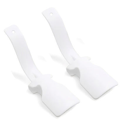 Curved Clip On Shoe Horn for Slip On and Lace Up Shoes