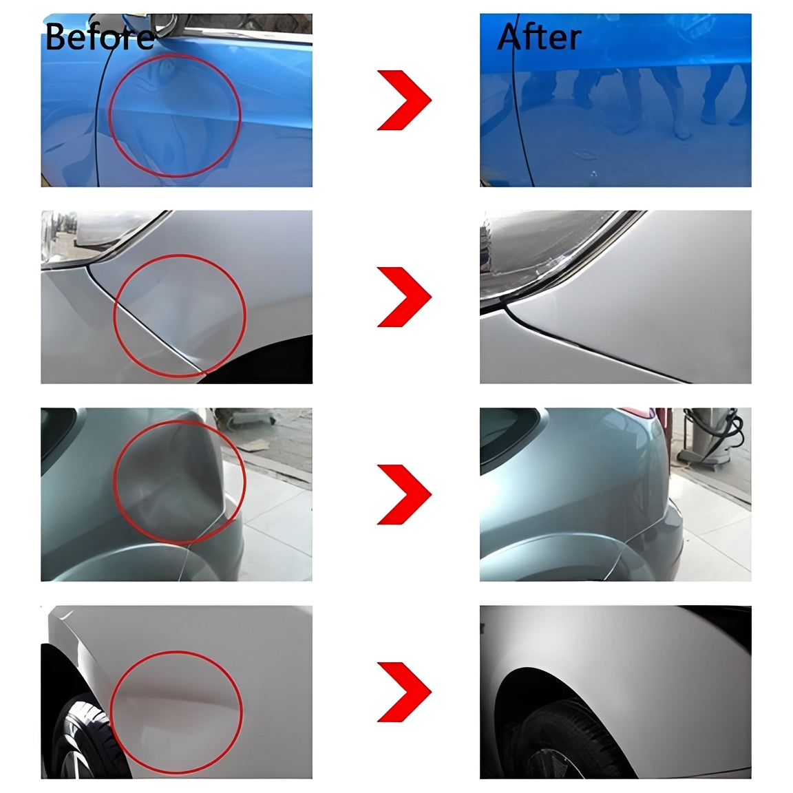 Stainless Steel Dent Puller Tool for Minor Dent Adjustment