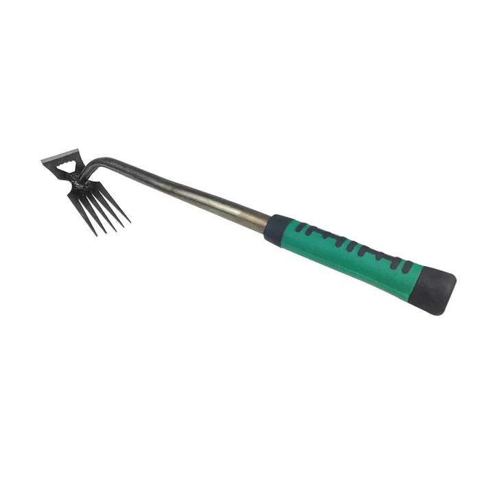 Manual Weed Puller Tool with Upright Handle and Foot Pedal