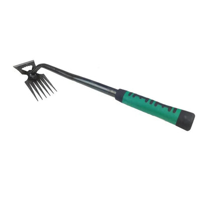 Manual Weed Puller Tool with Upright Handle and Foot Pedal