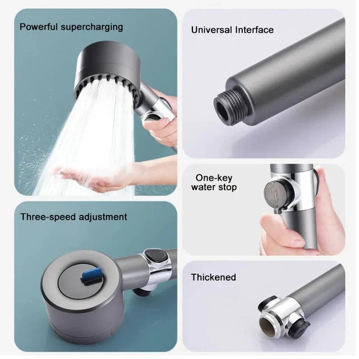 Showerhead with Focused Spray Mode
