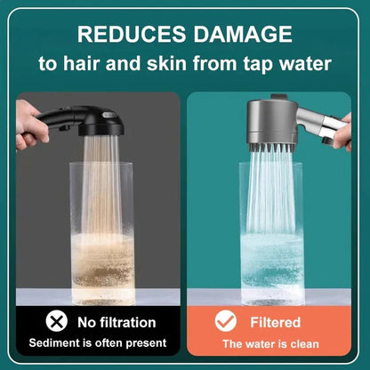 Showerhead with Focused Spray Mode