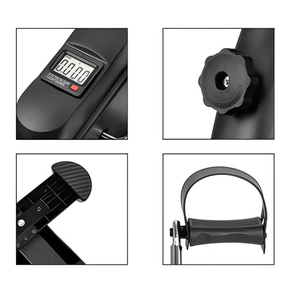 Portable Under Desk Exercise Cycle with Digital Monitor