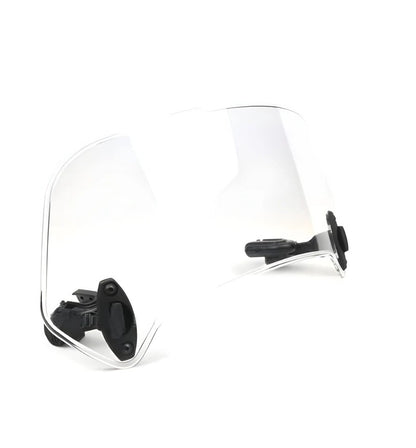 Adjustable Motorcycle Windshield Extension with Clamp Mount