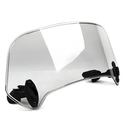 Adjustable Motorcycle Windshield Extension with Clamp Mount