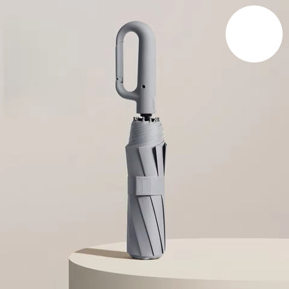 Portable Umbrella with Reflective Border and Ergonomic Handle