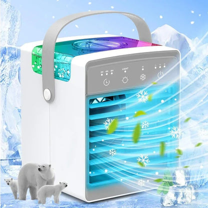 Mini Portable Cooling Unit for Desk and Bedside Use