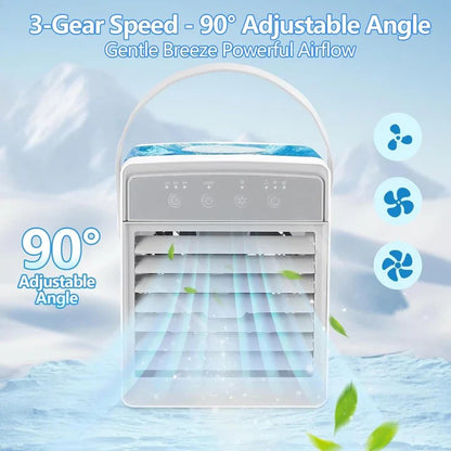 Mini Portable Cooling Unit for Desk and Bedside Use