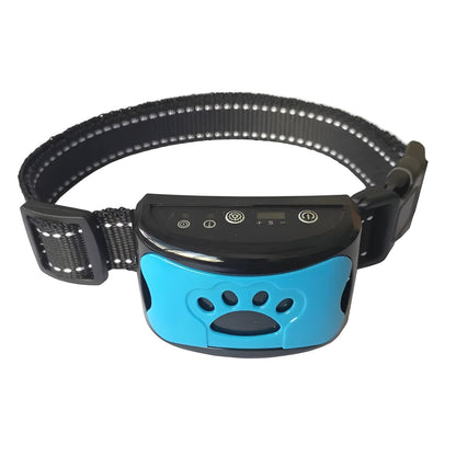 Adjustable Anti Bark Training Collar for Dogs with Gentle Pulse Training Modes