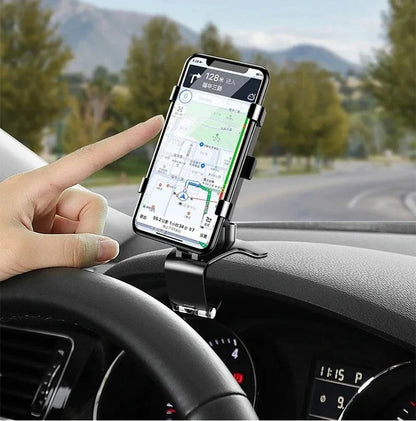 Adjustable Car Phone Holder with Rotating Design