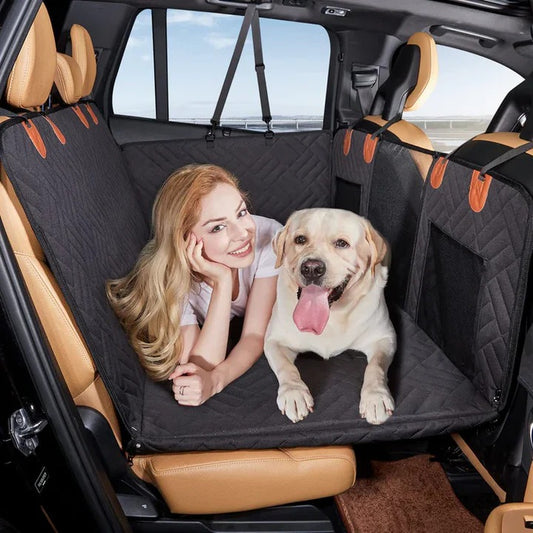 Dog Car Seat Extender with Structured Base