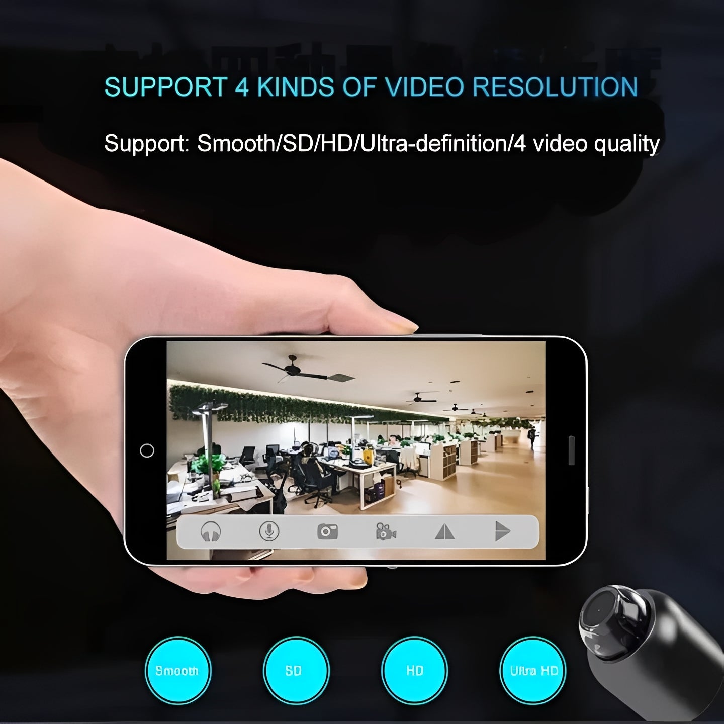 1080P HD Mini Camera with Motion Detection