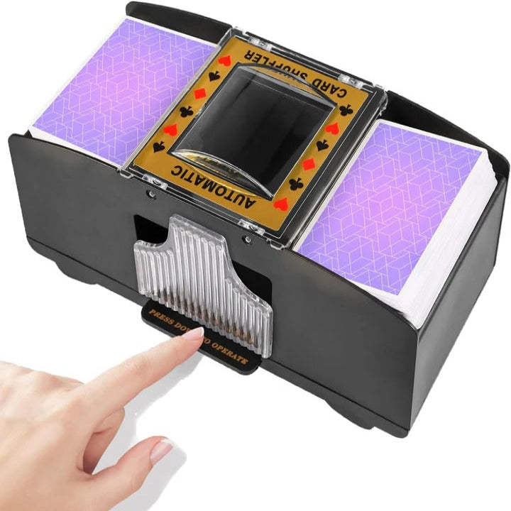 Battery Powered Playing Card Shuffler