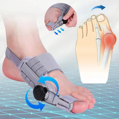 Toe Alignment Support Device with Adjustable Knob Design