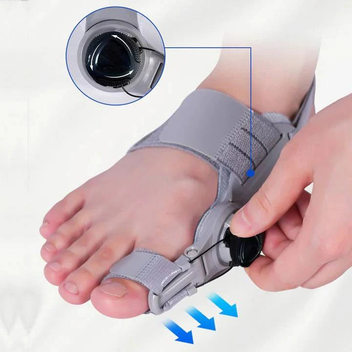 Toe Alignment Support Device with Adjustable Knob Design
