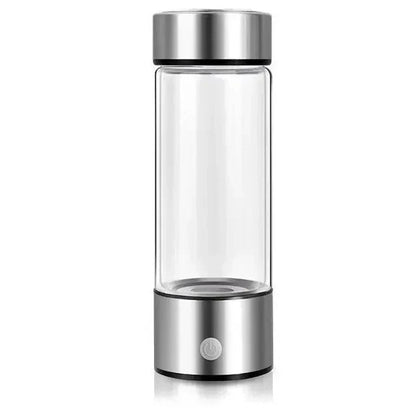 Portable Hydrogen Water Bottle with USB Rechargeable Base