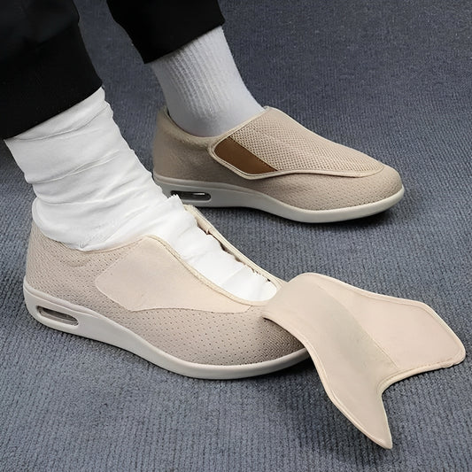 Wide Toe Box Shoes with Cushioned Memory Foam Insole
