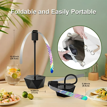 Portable Fly Deterrent Fan with USB or Battery Power