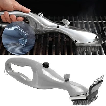 Steam Grilling Scrubber and BBQ Cleaning Brush