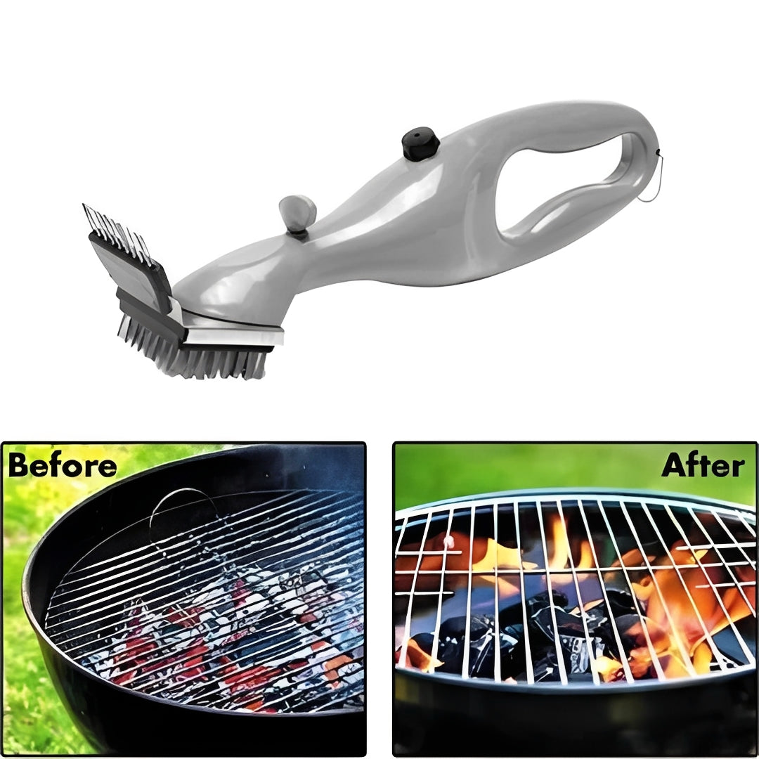 Steam Grilling Scrubber and BBQ Cleaning Brush