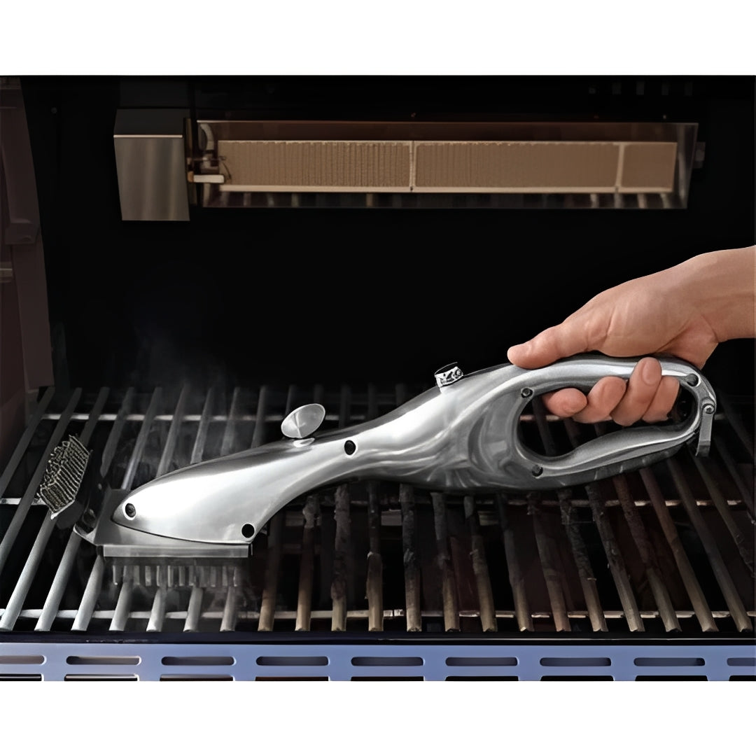 Steam Grilling Scrubber and BBQ Cleaning Brush