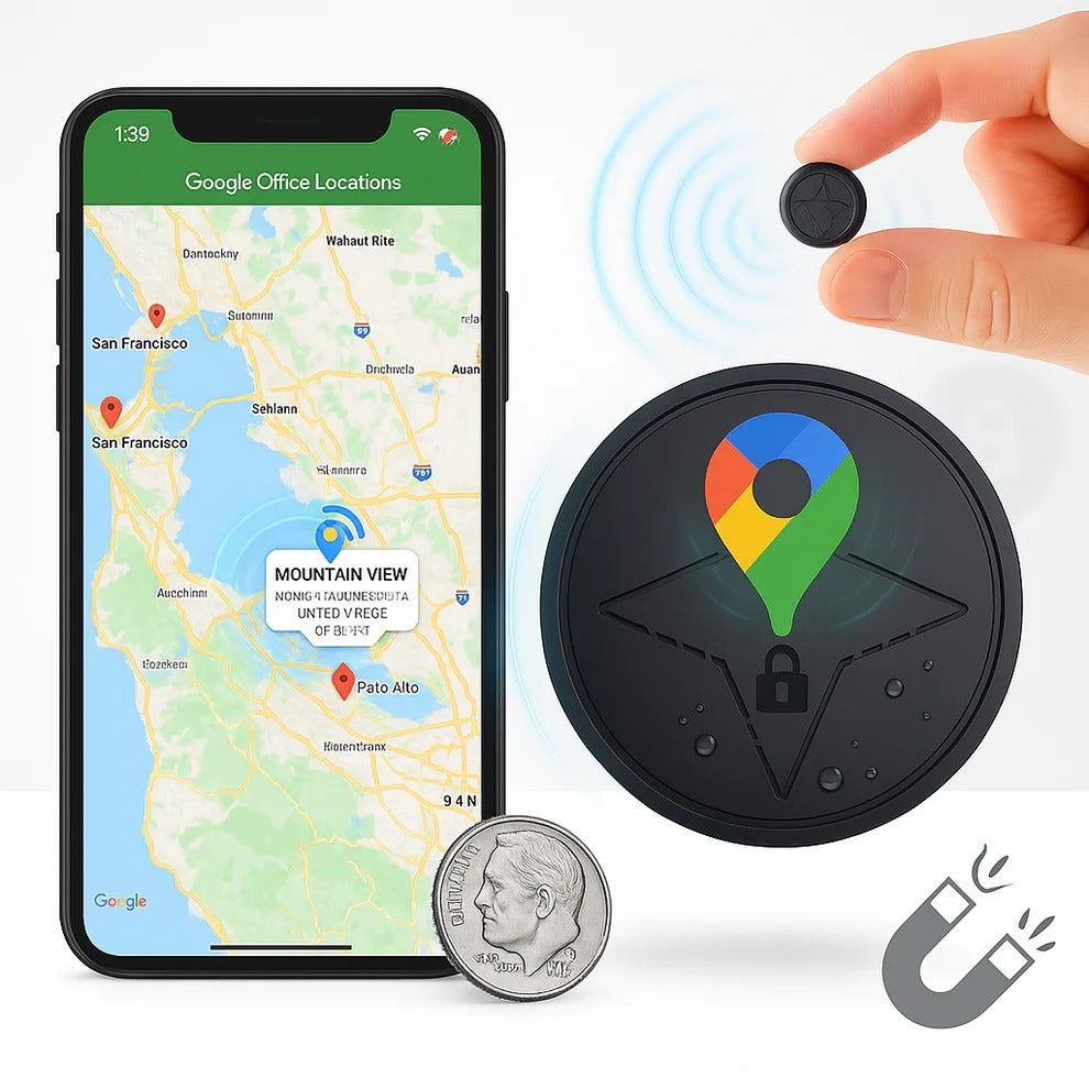 Magnetic Vehicle Monitor and GPS Tracking Mount