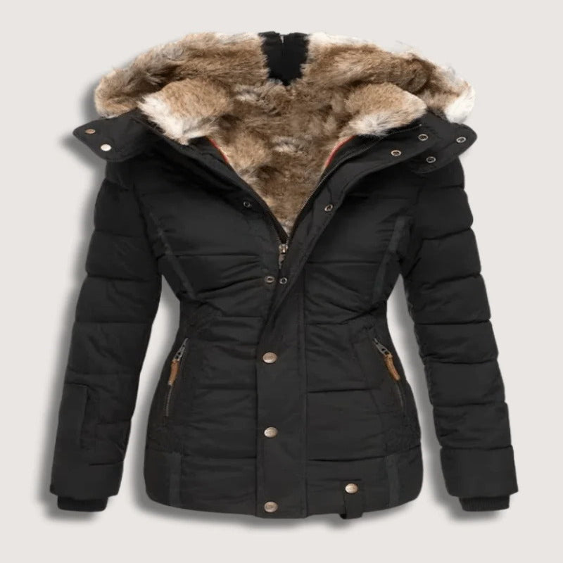 Winter Puffer Outerwear and Parka Jacket for Women