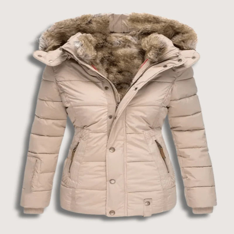 Winter Puffer Outerwear and Parka Jacket for Women
