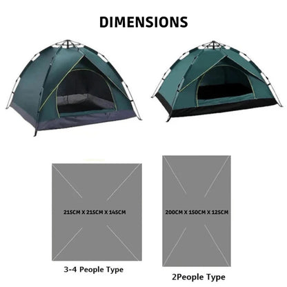 Instant Outdoor Shelter and Camping Pop Up Tent