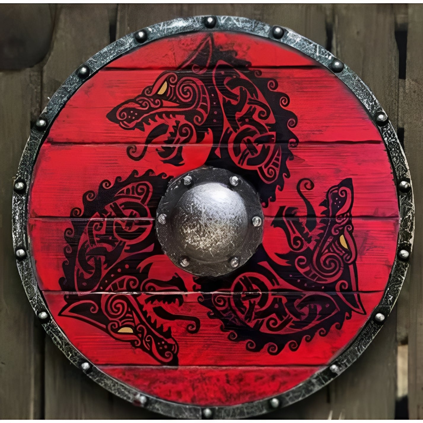 Custom Corvid Armament and Personalized Viking Shield