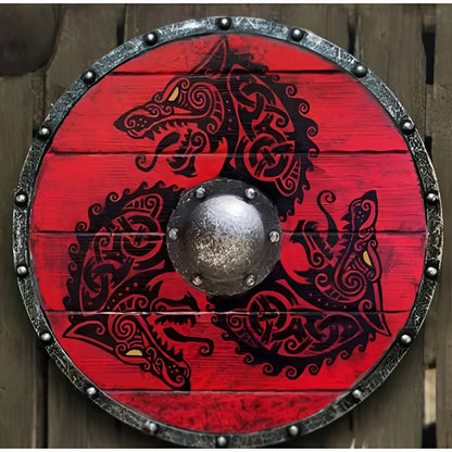 Custom Corvid Armament and Personalized Viking Shield