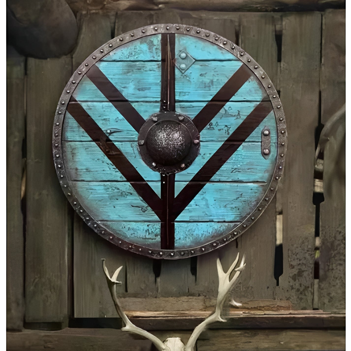 Custom Corvid Armament and Personalized Viking Shield